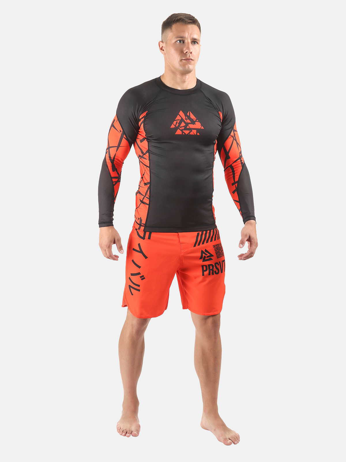 Peresvit Rival Rashguard Orange Longsleeve, Photo No. 6